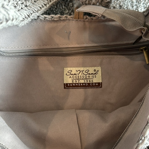 Sun’N’Sand woven gray bag New - Picture 3 of 5